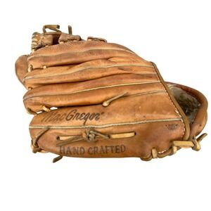 MacGregor K2997 Baseball Glove RHT Tan Full Grain Steerhide Leather Pro Lock